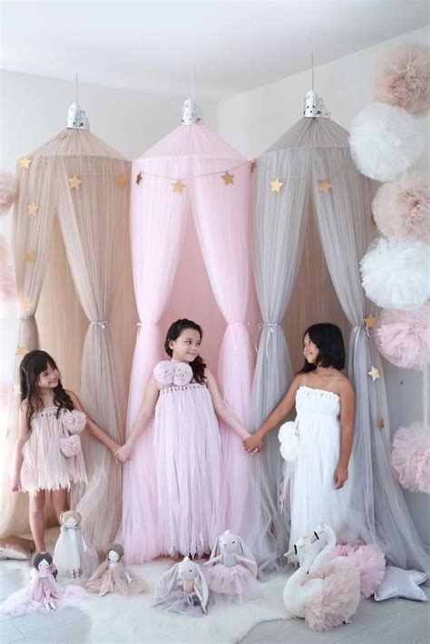 Kids bed canopy,princess hanging mosquito net for baby crib princess style,pink. Spinkie Baby Princess Dreamy Canopy in Pink | Princess ...