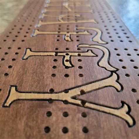 Custom Cribbage Boards With Storage And Pegs Etsy
