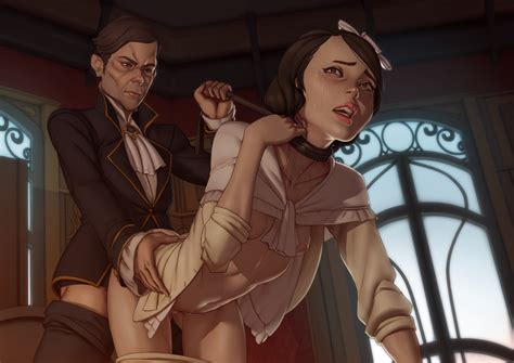 Rule 34 Age Difference Bent Over Breasts Choker Dishonored Emily