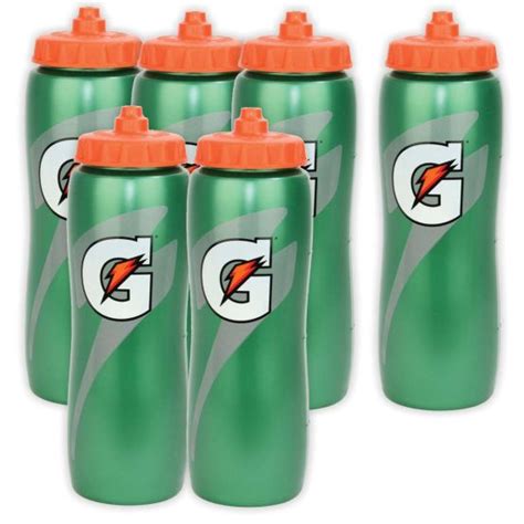 Gatorade Squeeze Water Bottles Pack Of 6 A73 555 Anthem Sports