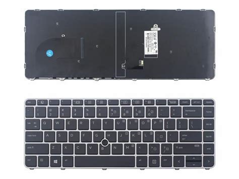 Laptop Keyboard For Hp Elitebook 745 G4 840 G4 Us Layout Black Color