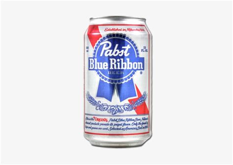 Pabst Blue Ribbon Can Png