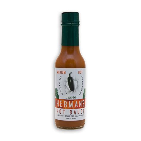 Jalapeno Hermans Hot Sauce