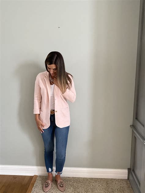 How To Wear A Pink Blazer Ten Ways Just Posted