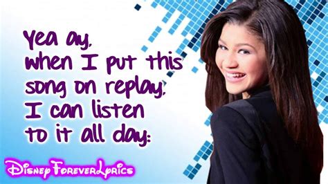 Zendaya Replay Lyrics Video Zendaya Replay Zendaya Lyrics