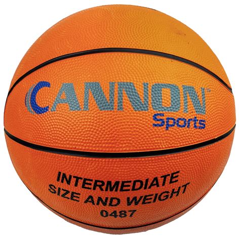 Cannon Sports Intermediate Size 285 Inch Rubber Basketball Walmart