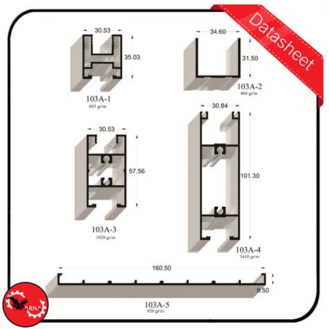 Arna Aluminium Profile Of Aluminum Automatic Door Frame