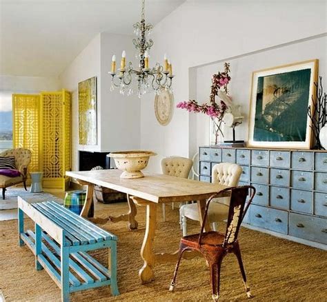 Eclectic dining room set interior design ideas. m a m a g o k a. interiors {english version}: Colorful ...