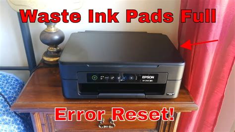 How To Reset Your Epson Printer Waste Ink Counter Inkchip Wic Youtube