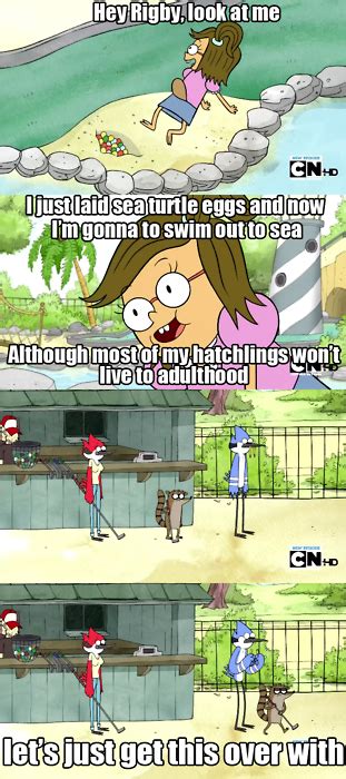 from regular show funny quotes quotesgram