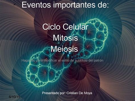 Calaméo Ciclo Celularmitosismeiosis