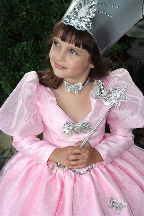 Amazing Wizard Of Oz Glinda The Good Witch Costume Set Child Etsy