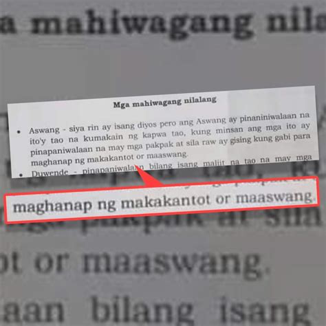Scary Error Aswang Looking For Sex Found In Pampanga Learning Module