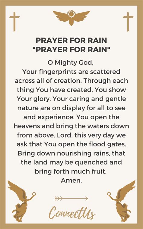 10 Powerful Prayers For Rain Connectus