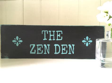 The Zen Den Meditation Sign Meditation Room Sign Meditation Etsy