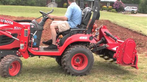 How To Till And Rotovate Your Garden With A Subcompact Tractorkubota