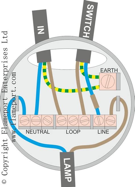 Ceiling Rose Circuit Diagram