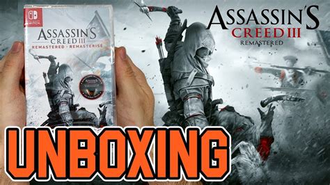 Assassin S Creed 3 Remastered Nintendo Switch Unboxing YouTube