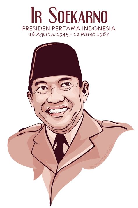 Gambar Vektor Pahlawan Indonesia Mosi