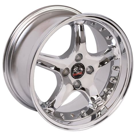 Fr04a Wheel And Tires For Mustang Cobra R Chrome Rims Toyo Extensa 17x8