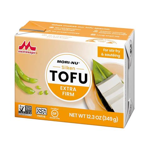 No cornstarch needed to make this crispy tofu recipe! Silken Tofu Extra Firm - Morinu - 349gm - Nature's Soul