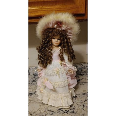 Southern Belle Porcelain Doll The Emerald Doll Collection Etsy