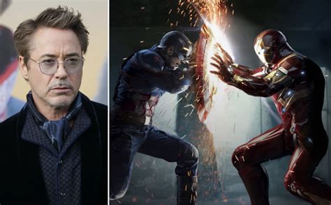 avengers endgame 64 iron man robert downey jr was almost out of captain america civil war