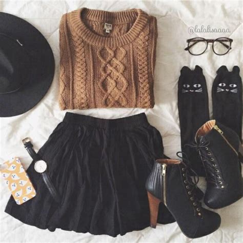 fall outfits on tumblr