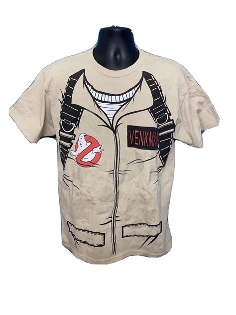 Ghostbusters Dr Venkman Uniform Look Slimed T Shirt Gem