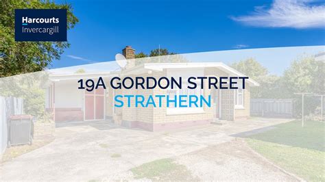 19A Gordon Street Strathern Invercargill YouTube