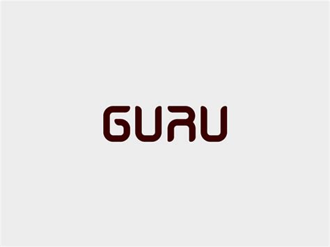 Guru Logo And Website Design On Behance