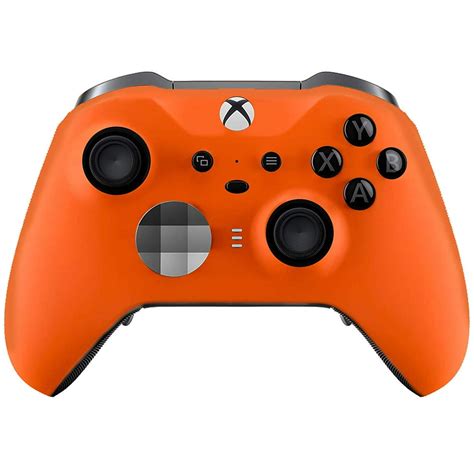 Soft Touch Orange Custom Modded Controller Compatible With Xbox One