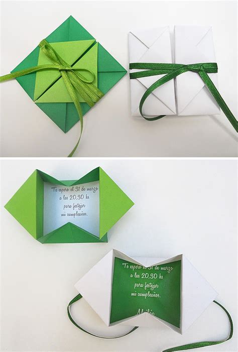 Mas Origami Sobres En Origami Cartas Y Tarjetas Tarjetas De