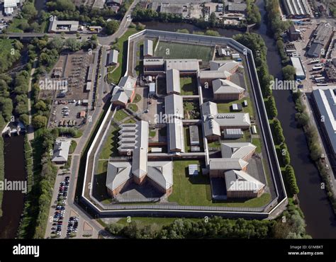 Aerial View Of Doncatraz Hmp And Yoi Doncaster Prison Yorkshire Uk