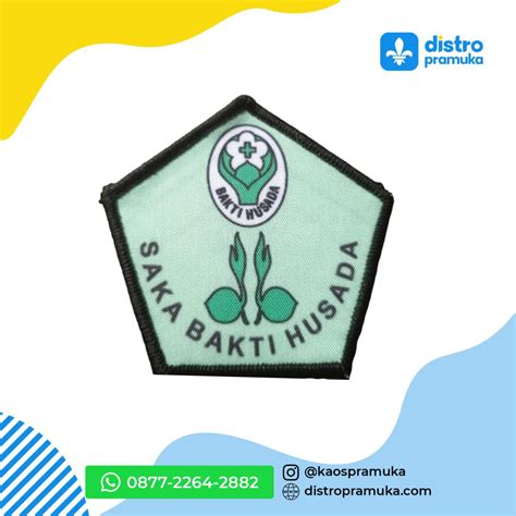 Badge Saka Bakti Husada Distro Pramuka