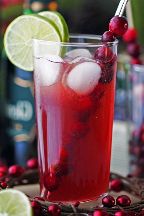 Cranberry Whiskey Ginger Cocktail Recipe Whiskey And Ginger Ale