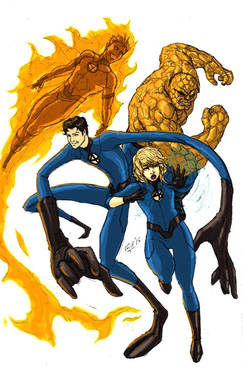 The Fantastic Four By Kyomusha On Deviantart