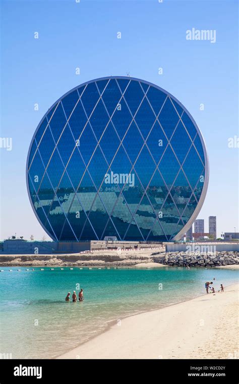 United Arab Emirates Abu Dhabi Al Raha View Of Aldar Headquarters
