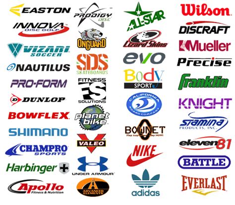 Popular Sports Brands Logos Best Design Idea