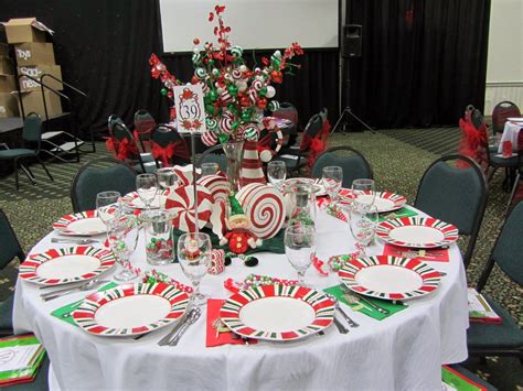 Christmas Banquet Table Decorations - barn pros canada