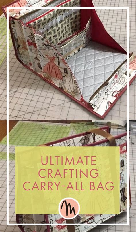 Ultimate Carry All Bag For Sewing And Crafts Bag Patterns To Sew