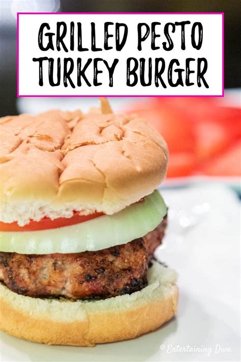 This Grilled Turkey Burger Recipe Spices Up Ground Turkey With The