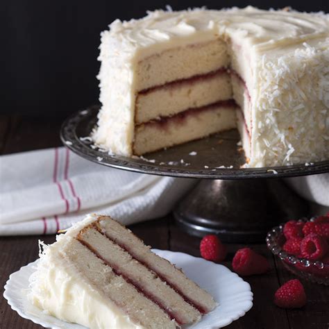 But there is one problem: Coconut Raspberry Layer Cake - Taste of the South