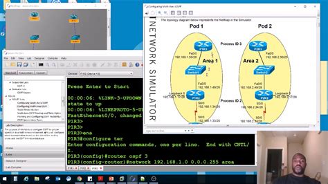 Configure And Verify Ospf Operations Ccnp Youtube