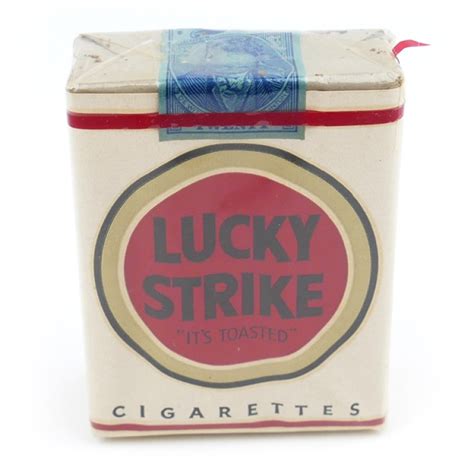 Us Ww2 Lucky Strike Cigarettes Package