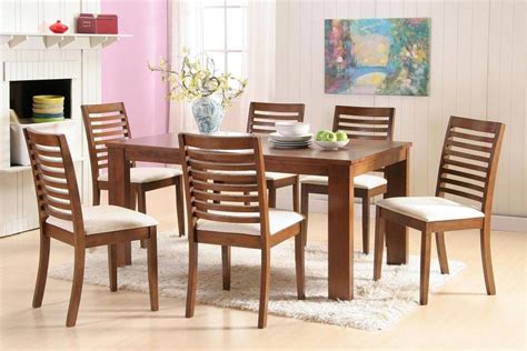 Juego De Comedor Leeds Mesa Más 6 Sillas Cedro 3309950 En Mercado