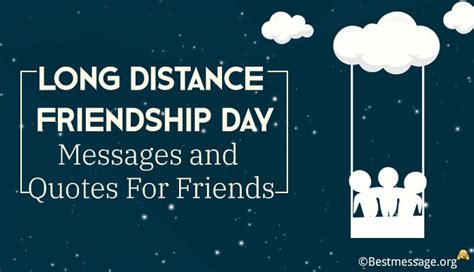 Long Distance Friendship Day Wishes Messages For Friends