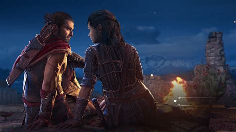 Assassins Creed Odyssey Love Story With Kyra K Wallpaper Hd Games
