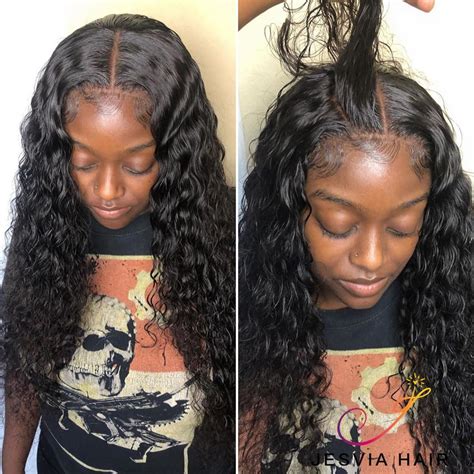 Deep Wave Hair With Closure Sew In So Natural In 2020 Deep Wave