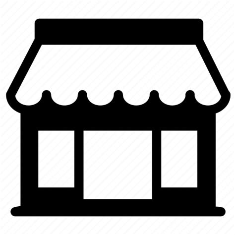 Ecommerce Market Minimarket Shop Shopping Store Icon